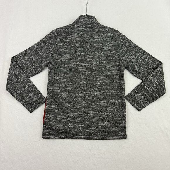 Kansas City Chiefs NFL Team Apparel Men’s Gray Heather 1/4 Zip Pullover Small - Picture 7 of 12
